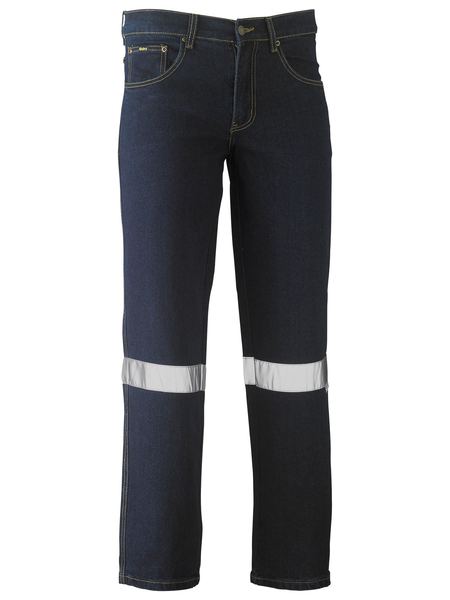 3M taped rough rider stretch denim jeans - BP6712T - Bisley Workwear